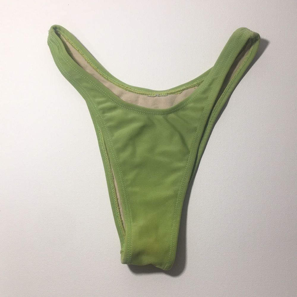 Boutique Brazilian Style High Leg Bikini Bottom